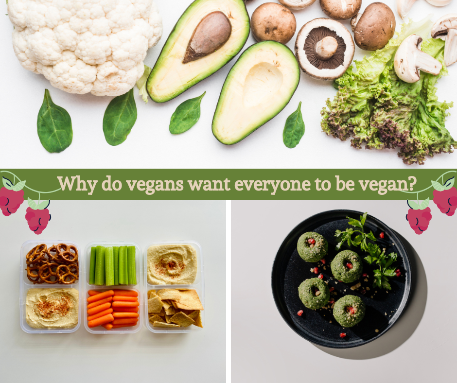 why do vegans want everyone to be vegan?