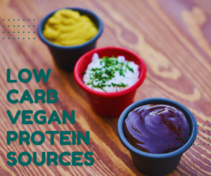 low carb vegan protein sources